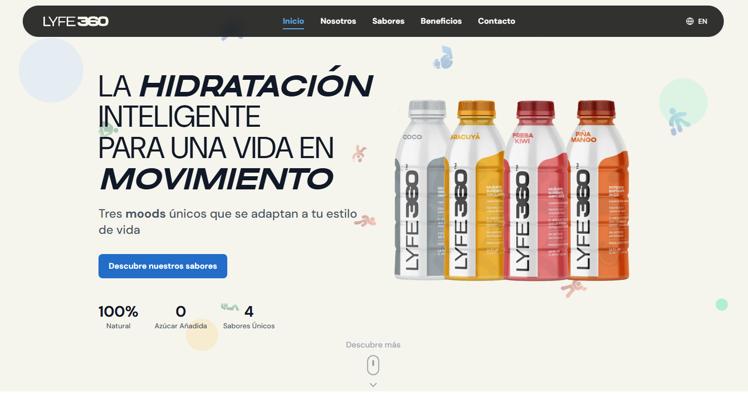 Lyfe360 — Landing Page